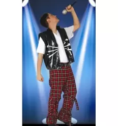 DISFRAZ ROCKERO ADULTO