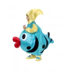 Fish blue costume