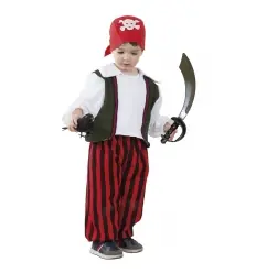 Disfarce de pirata bebé