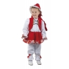 Baby red riding hood costume