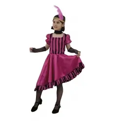 Disfarce de cancan para menina
