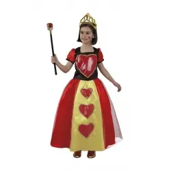 Déguisement reine de coeur pour enfants