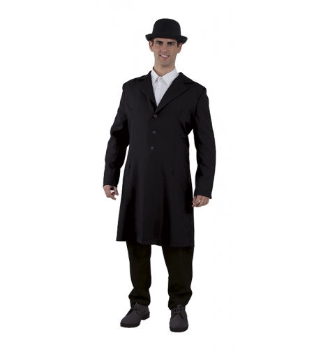 Black Velvet Frock Coat by Magnoli Clothiers