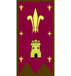 BANDERA MEDIEVAL MODELO 1