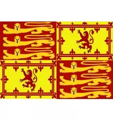 BANDERA MEDIEVAL MODELO 18