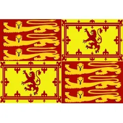 BANDERA MEDIEVAL MODELO 18