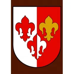 BANDERA MEDIEVAL FLOR DE LIS