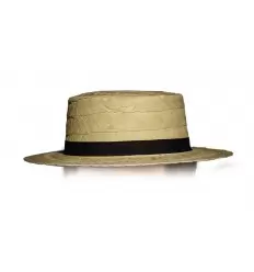 Chapeau paille canotier charleston