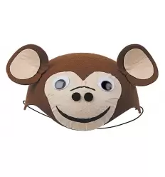 CASQUETE MONO MARRÓN