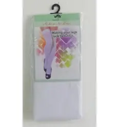 Media color blanco