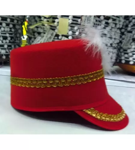 Majorette felt hat