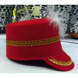 Majorette felt hat