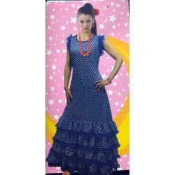 DISFRAZ FARALAE AZUL ADULTO