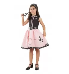 DISFRAZ VESTIDO PINK LADY INFANTIL