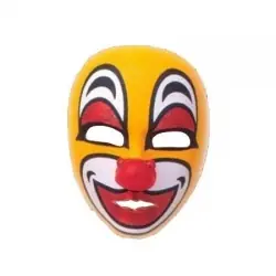 Clown cloth mask