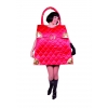 Red bag adult costume