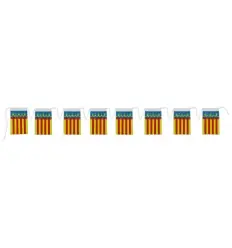 Bandeirola de plástico da Comunidade Valenciana