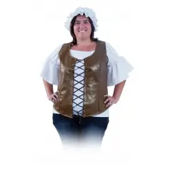 Colete mulher medieval