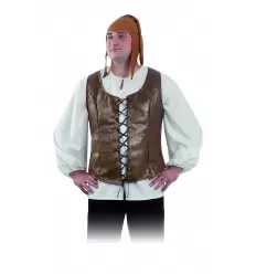 Chaleco medieval hombre