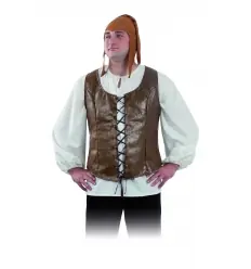Colete medieval masculino