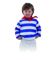Camisa infantil de gondoleiro