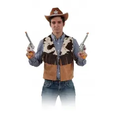 Colete de cowboy homem