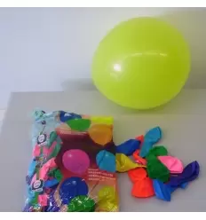 Balloons in a 100 units bag