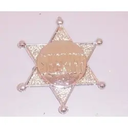 Estrella sheriff plata