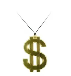 Pack 3 colares dólar PVC