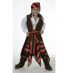 Disfraz corsaria infantil
