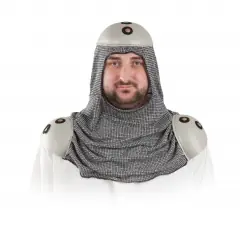 Capuz de guerreiro medieval