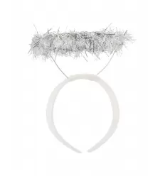 Pack 2 Diadema de angel plateada