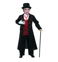 Traje vampiro Drácula infantil.