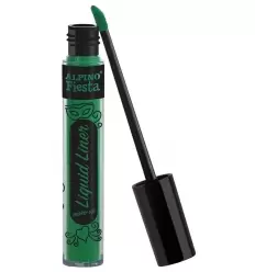 Maquillaje liquido verde con aplicador