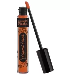 Maquillaje liquido naranja con aplicador