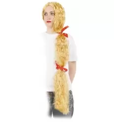 Peluca extra larga ondulada