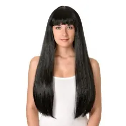 Peruca longa de Cleópatra
