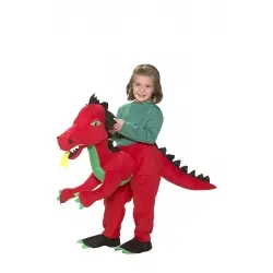 Disfraz dragón rojo infantil