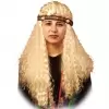 Hippie wig with wavy hair