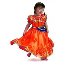 Disfraz mejicana bebe