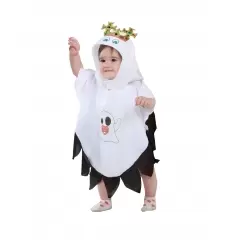 DISFRAZ FANTASMA BEBÉ REY