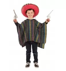PONCHO MEJICANO INFANTIL