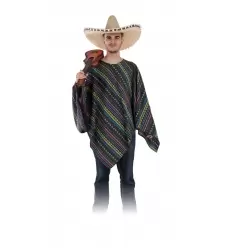 PONCHO MEJICANO ADULTO