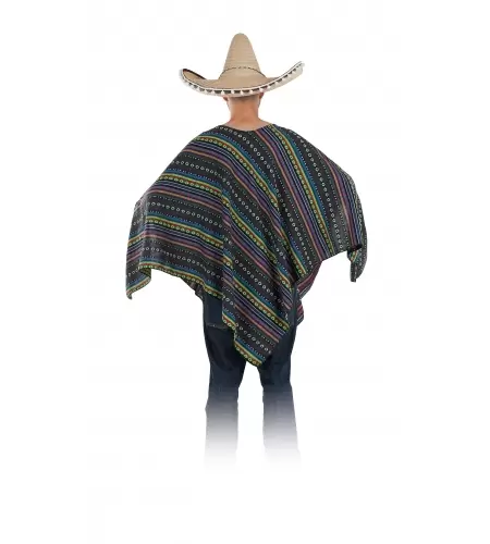 PONCHO MEJICANO ADULTO
