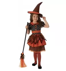 DISFRAZ BRUJA POLKA INFANTIL