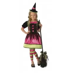 DISFRAZ BRUJA VAMPIRITA INFANTIL