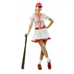 DISFRAZ JUGADORA DE BEISBOL