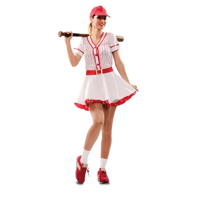 DISFRAZ JUGADORA DE BEISBOL