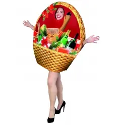 Disfraz cesta de navidad
