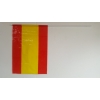 Bandeira Espanha com vara 20x30 cm.